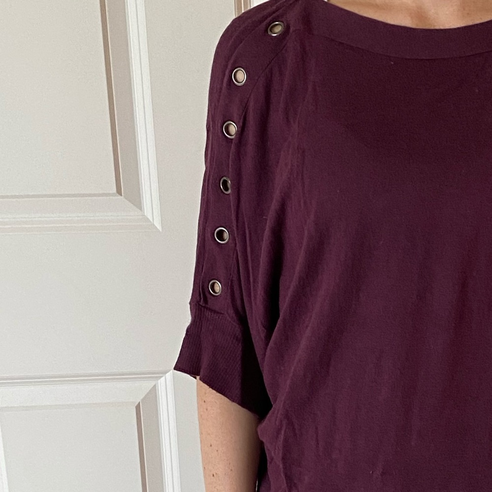 Deep Purple Nordstrom Sweater Size Small